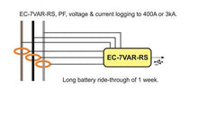 Load image into Gallery viewer, Hire Electrocorder EC-7VAR-RS, 3 Phase Voltage, Current & Power Factor Data Logger