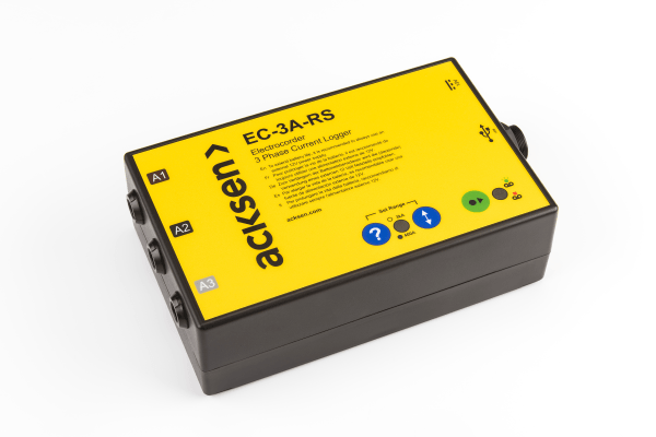 Electrocorder EC-3A-RS Three Phase Current Recorder (400A/3kA)